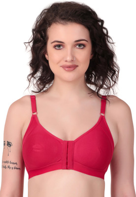 Anisha Women Full Coverage Non Padded Bra(Red)