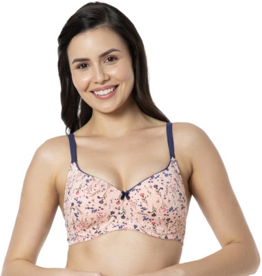 Amante Women Everyday Lightly Padded Bra(Pink)