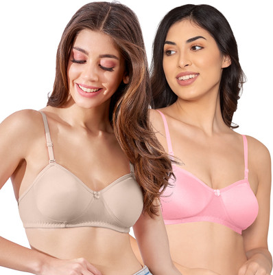 K LINGERIE K LINGERIE Roxy Girl's Non Padded Multiway Straps Demi Cup Balconette Bra Women Everyday Non Padded Bra(Grey)