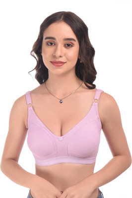 Viral Girl NA Women Full Coverage Non Padded Bra(Purple)