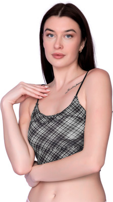VIYES ENTERPRISE GBRA018 Women Full Coverage Lightly Padded Bra(Black, Light Green)