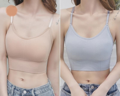 under 1000 Women T-Shirt Lightly Padded Bra(Beige, Grey)
