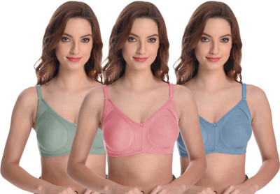Q SHE Women Everyday Non Padded Bra(Multicolor)