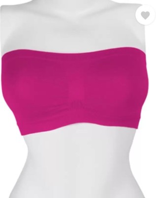 SUPRABHA Women Tube Non Padded Bra (White) Women Everyday Non Padded Bra(Pink)