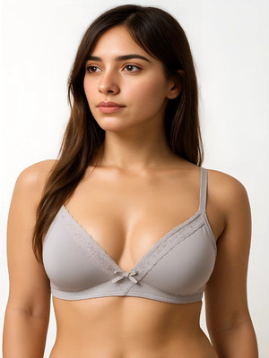 ladoenterprises Anaya Women Everyday Lightly Padded Bra(Grey)