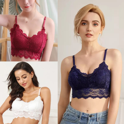 Kamini Women Full Coverage Lightly Padded Bra(Multicolor)