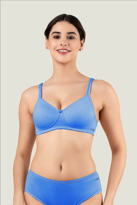 Within InnerWear Women Everyday Non Padded Bra(Blue)
