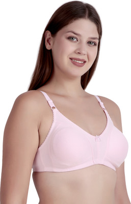 Piylu Comfortable Women Everyday Non Padded Bra(Pink)