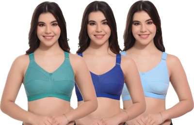 TEENPLUS Women Everyday Non Padded Bra(Multicolor)