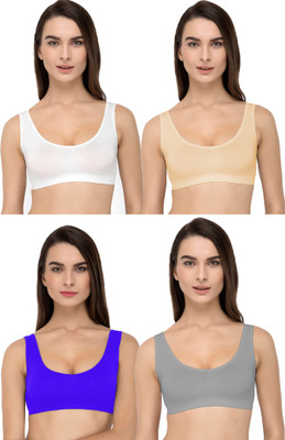 BACIONE AIR MODEL BRA Women Everyday Non Padded Bra(Multicolor)