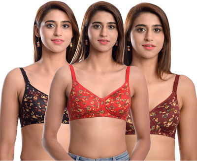 ORENZEE INNER Women Push-up Lightly Padded Bra(Multicolor)