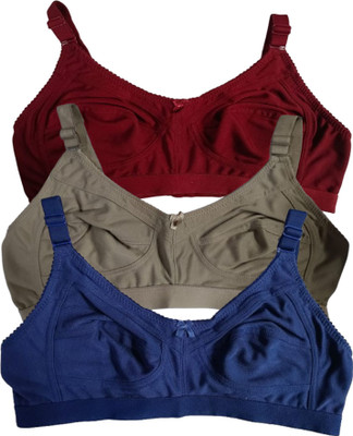 Narsingha Dreams Women T-Shirt Non Padded Bra(Multicolor)