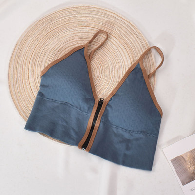 Us Fashion Women Everyday Lightly Padded Bra(Blue)