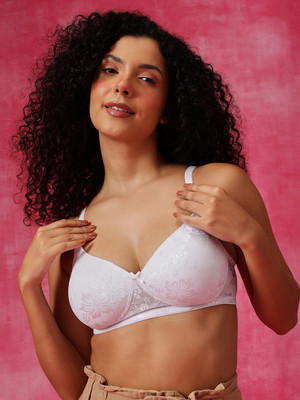 Clovia Women Full Coverage Lightly Padded Bra(White)