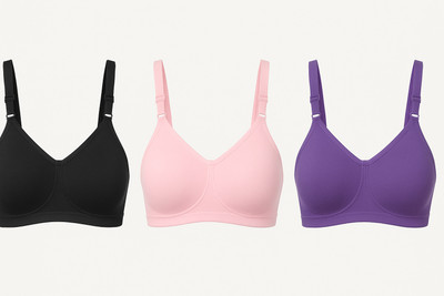 abcdi VIVA Women T-Shirt Lightly Padded Bra(Multicolor)