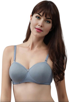 YVLORA English Pad bra Women Everyday Lightly Padded Bra(Blue)