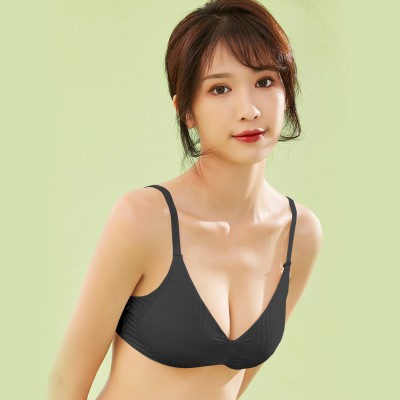 Sanzzy Women Everyday Lightly Padded Bra(Black)