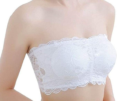 PIKCHA ENTERPRISE PE-04-Chaina White Women Full Coverage Heavily Padded Bra(White)