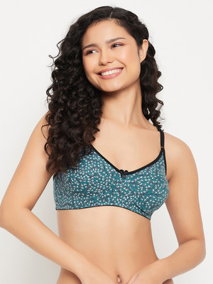 Clovia Women Full Coverage Non Padded Bra(Blue)