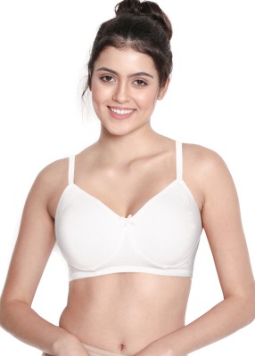 Susie Women Full Coverage Non Padded Bra(White)