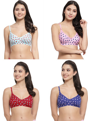 Docare YummyMino Women Everyday Non Padded Bra(Multicolor)