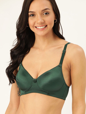 Dressberry Women Everyday Lightly Padded Bra(Green)