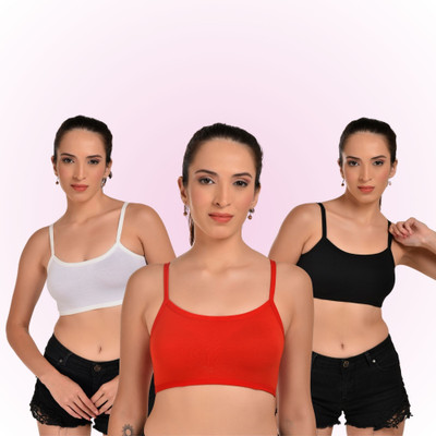 Forencia Sports Bra Magical Women Sports Non Padded Bra(Multicolor)