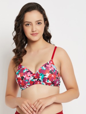 Clovia Women T-Shirt Lightly Padded Bra(Multicolor)