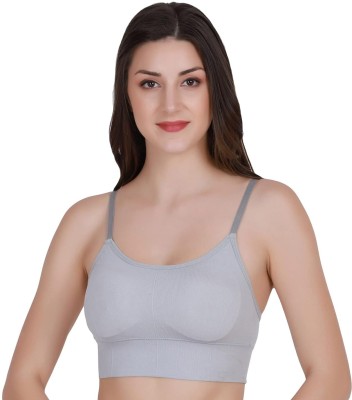 Ayaan Bralatte Women Bralette Non Padded Bra(Grey)