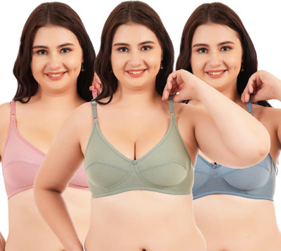 lufiya meena Women Push-up Non Padded Bra(Multicolor)