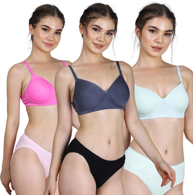 CARLTON LONDON Women Everyday Lightly Padded Bra(Multicolor)