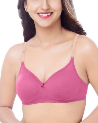 Brida Ladies Innerwear Star Secrets Women T-Shirt Lightly Padded Bra(Pink)