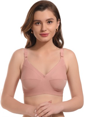 ELINA Women Minimizer Non Padded Bra(Orange)