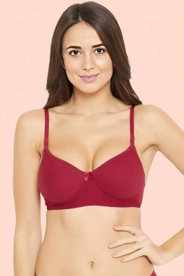 DreamBe Bra Women Everyday Heavily Padded Bra(Maroon)