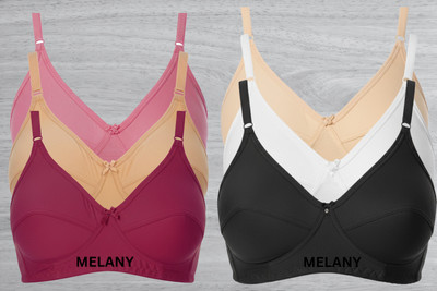 MELANY. FASHION bras for women Women Everyday Non Padded Bra(Multicolor)