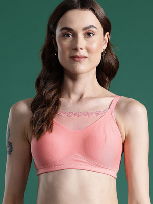 Dressberry Women Everyday Non Padded Bra(Orange)