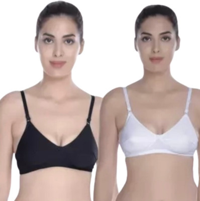 BodyBest Kitty Foam Women Full Coverage Lightly Padded Bra(Multicolor)