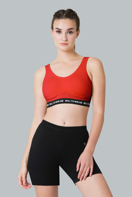 VAN HEUSEN Proactive Antibacterial And Wireless Women Full Coverage Lightly Padded Bra(Red)