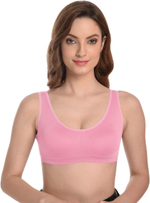 JENIENTERPRISE Women Sports Non Padded Bra(Multicolor)