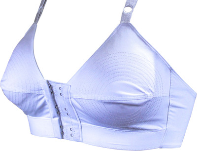 B FIT APPARELS B FIT-WHITE-FRONT OPEN COTTON BRA Women Maternity/Nursing Non Padded Bra(White)