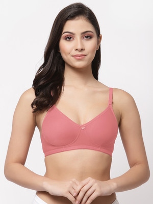 COLLEGE GIRL CG1301 Women T-Shirt Non Padded Bra(Pink)