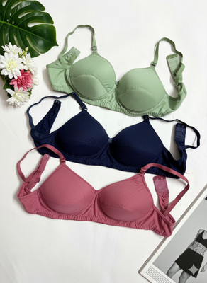 DSM Women Everyday Lightly Padded Bra(Multicolor)
