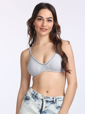 Nutex Sangini Women T-Shirt Non Padded Bra(Grey)