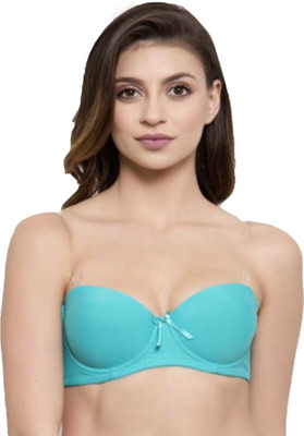 ATTIRE OUTFIT Push Up Bra Women Push-up Lightly Padded Bra(Light Blue)