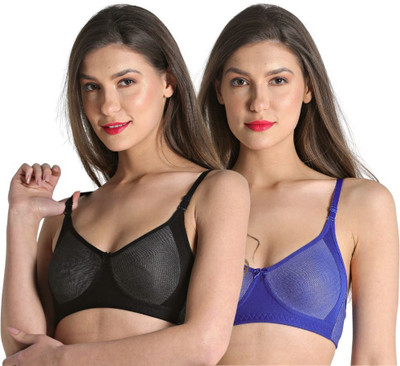 deevaz Women Everyday Non Padded Bra(Multicolor)