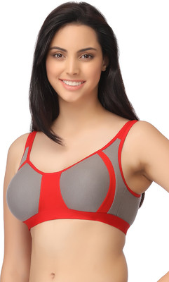 Clovia Women Full Coverage Non Padded Bra(Red)
