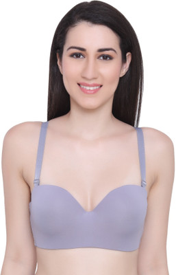 ritu creation Women Push-up Lightly Padded Bra(Grey)