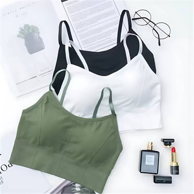jenelle Unique Design Women Bralette Lightly Padded Bra(Multicolor)