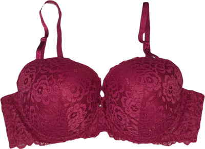 PAPPYY 8055C Women Full Coverage Lightly Padded Bra(Maroon)