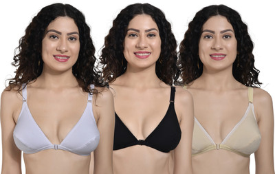 JOHNSON Women Everyday Non Padded Bra(Multicolor)